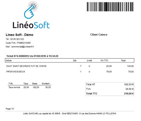 Exemple de ticket proposés .
